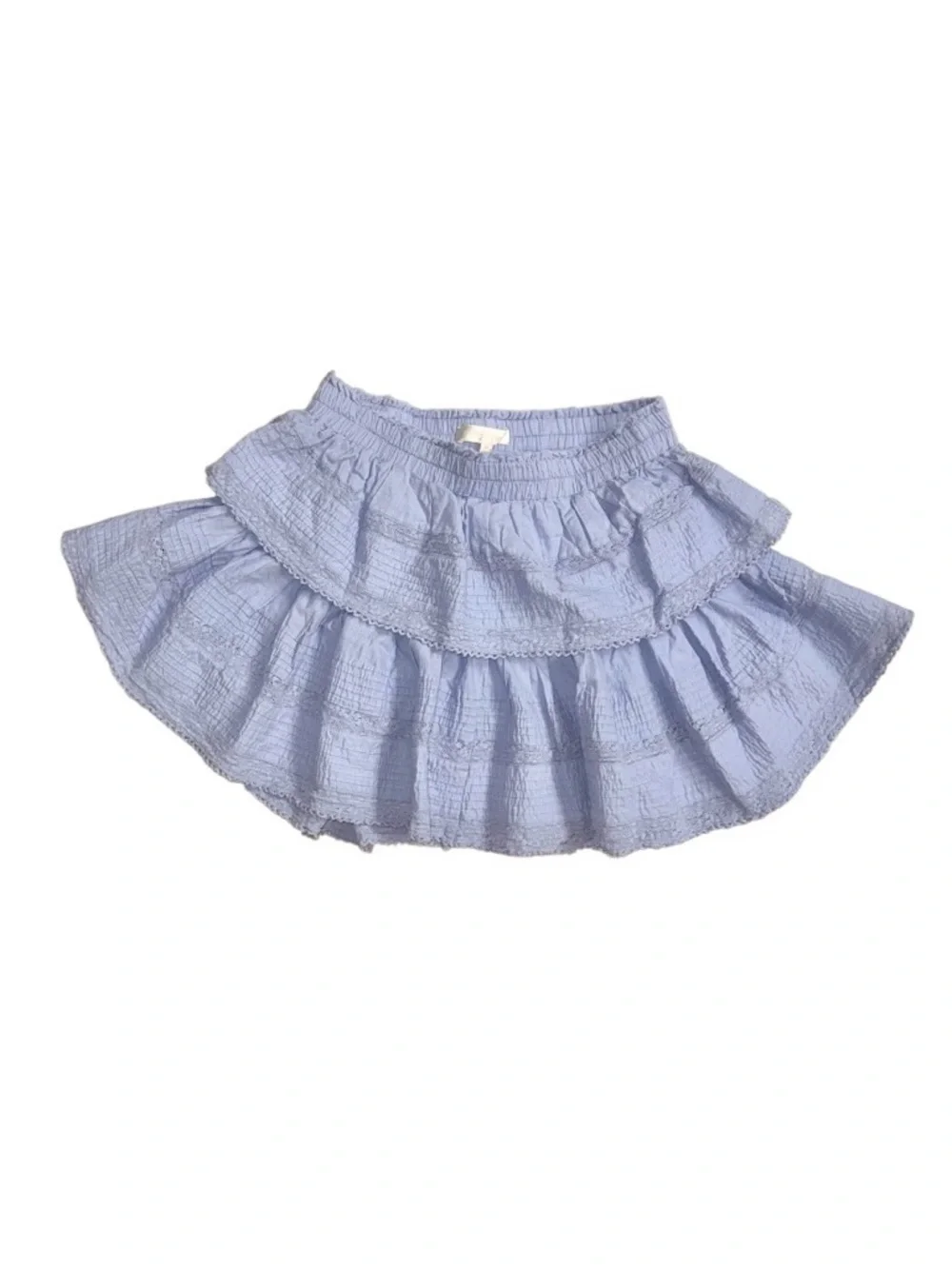 LOVE SHACK FANCY LoveShackFancy BLUE SKIRT WOMEN’s size XS - Picture 5 of 11